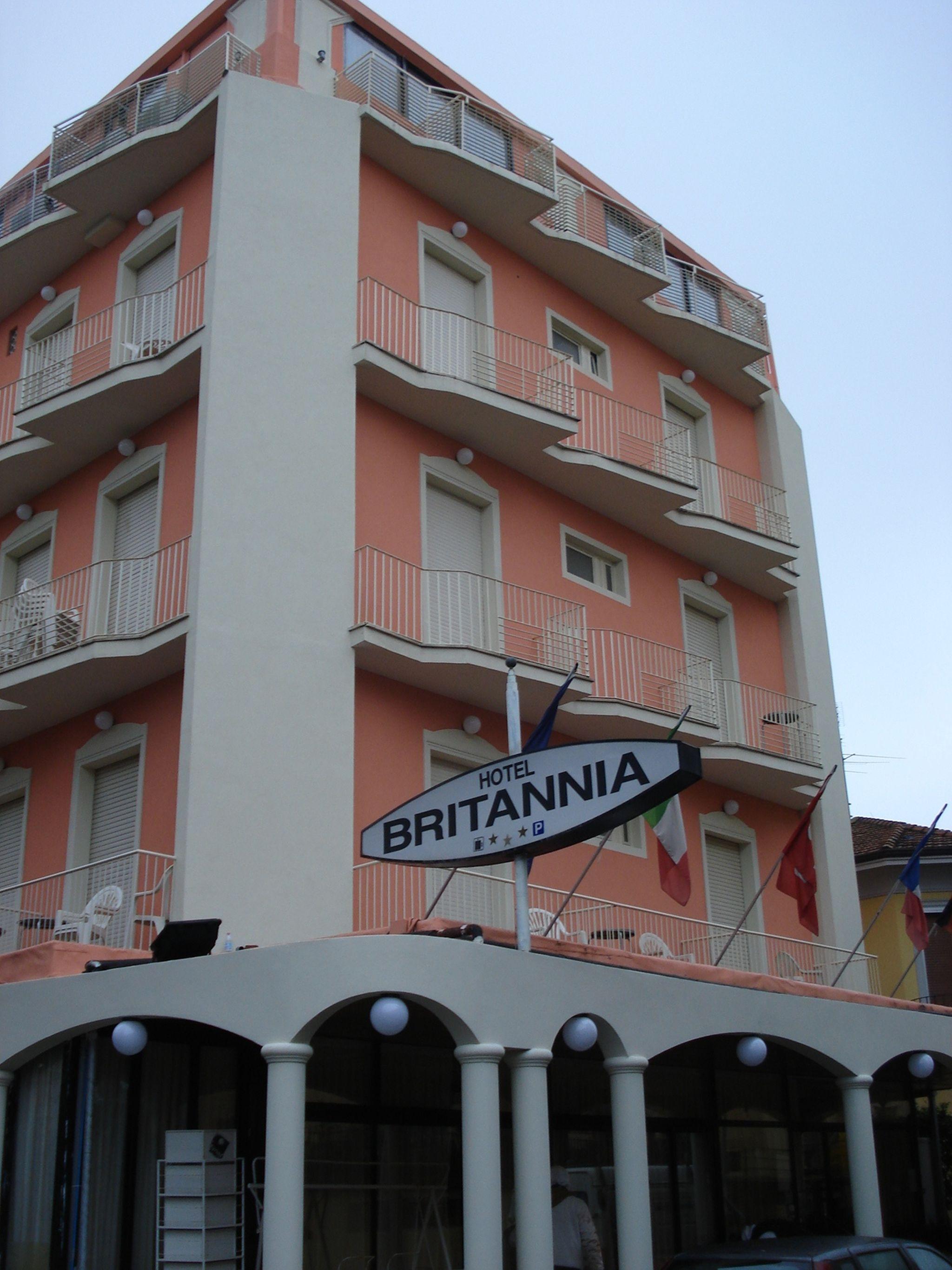 Hotel Britannia Rimini Marina Centro المظهر الخارجي الصورة