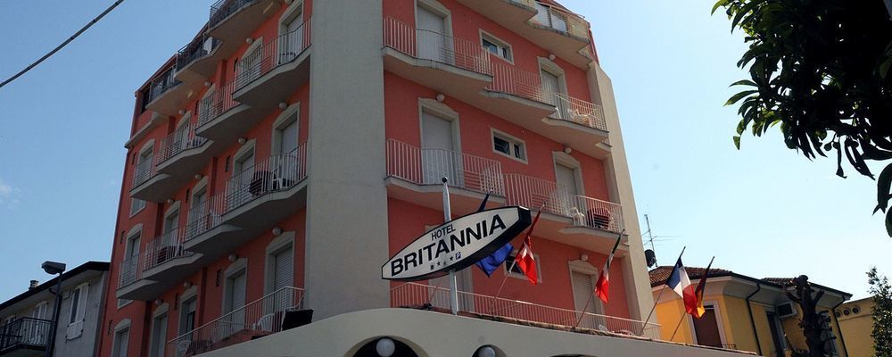 Hotel Britannia Rimini Marina Centro المظهر الخارجي الصورة