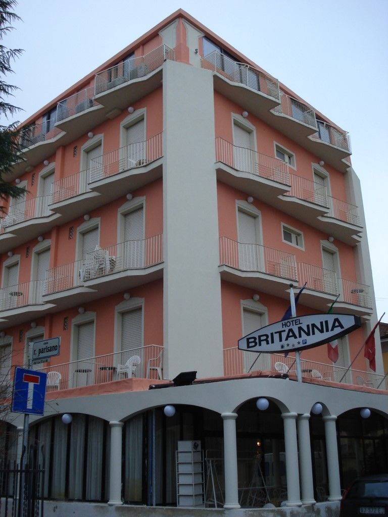 Hotel Britannia Rimini Marina Centro المظهر الخارجي الصورة